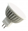Светодиодная (LED) лампа Ecomir 5W(5вт), GU5.3, 220V, желтый свет 3000к, световой поток 350лм (43125)